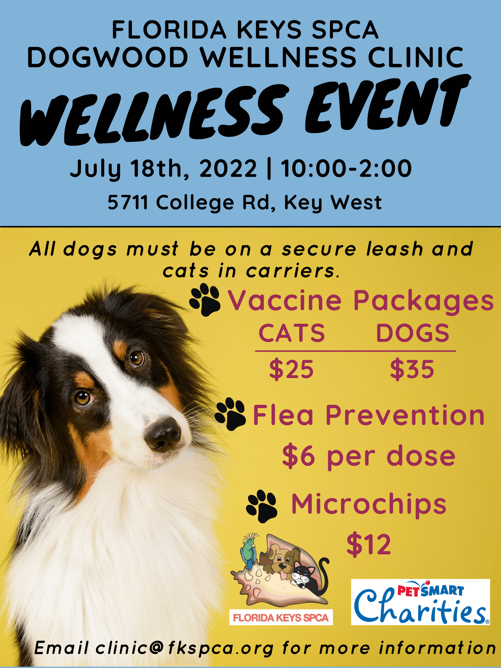 Wellness Poster July (1) | Florida Keys SPCA